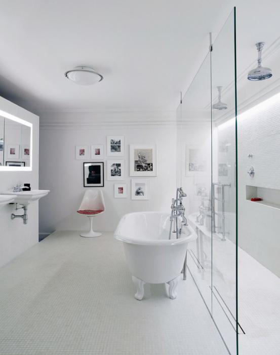 фото:Белый цвет в интерьере. Правила использования