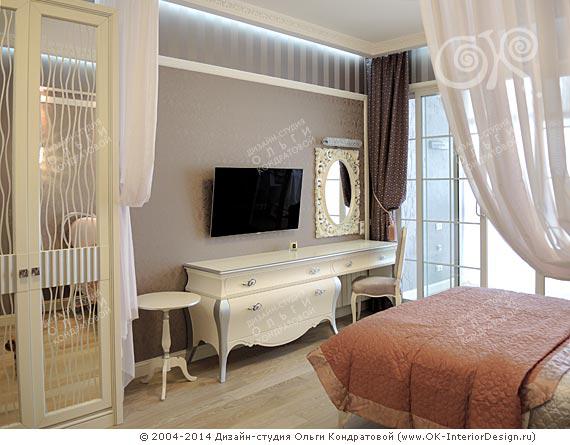 фото:Готовый интерьер квартиры для семьи, выполненный по дизайн-проекту Студии Ольги Кондратовой