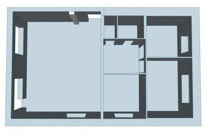 Кухня гостиная 36 кв м планировка