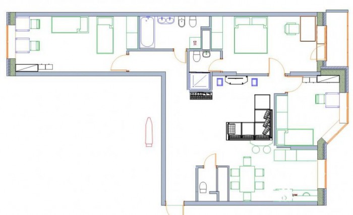 Как из трехкомнатной квартиры сделать четырехкомнатную дизайн проект