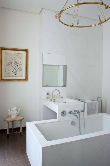 фото:Белый цвет в интерьере. Правила использования