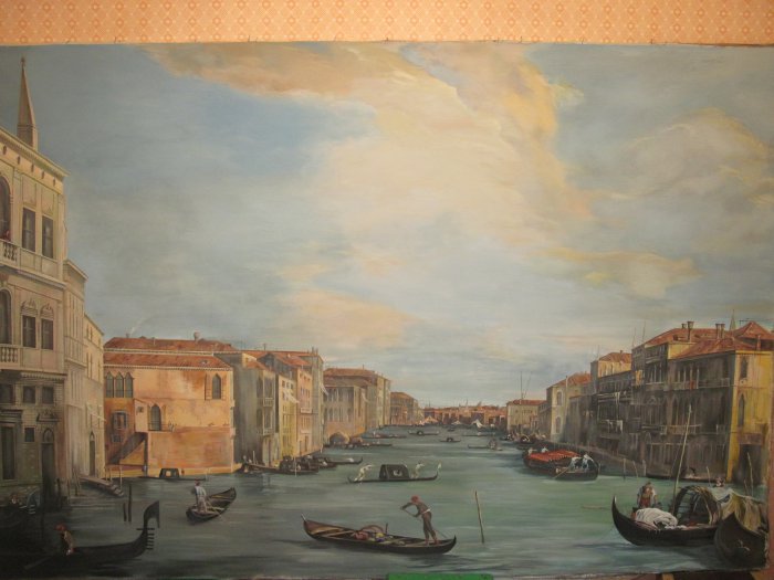 фото:Картина в бассейне