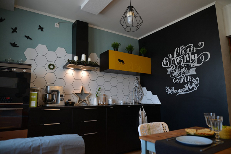 Черная кухня фото:Черная кухня